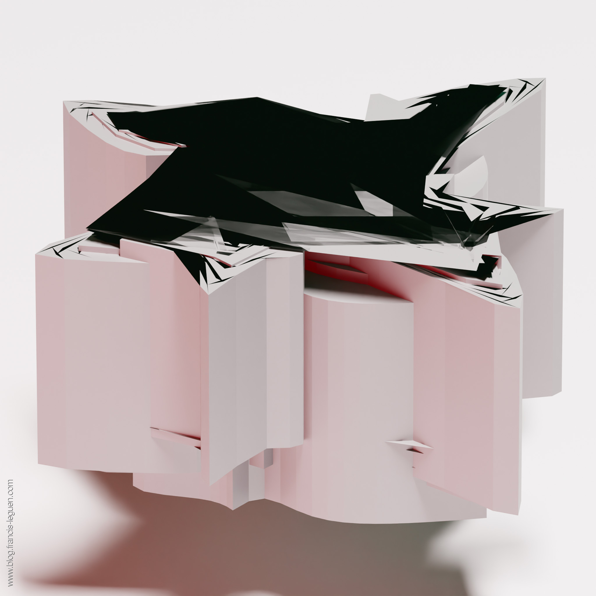 Exporter les fractales Incendia - 3D - maillage, lumière, surface