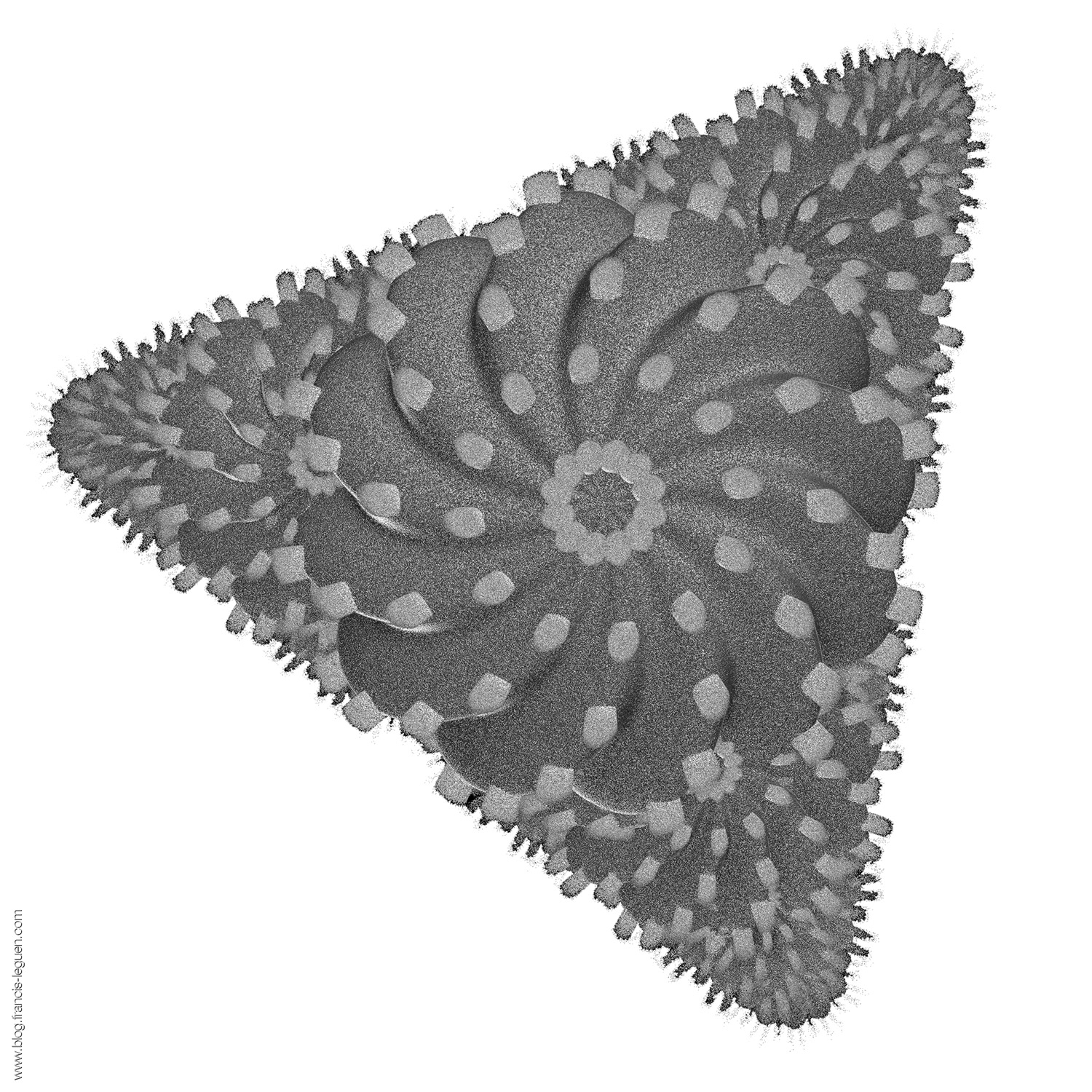 Jwildfire : Des cactus et des choux Romanesco ! - Fractales - mathématiques, répétition, ensemble