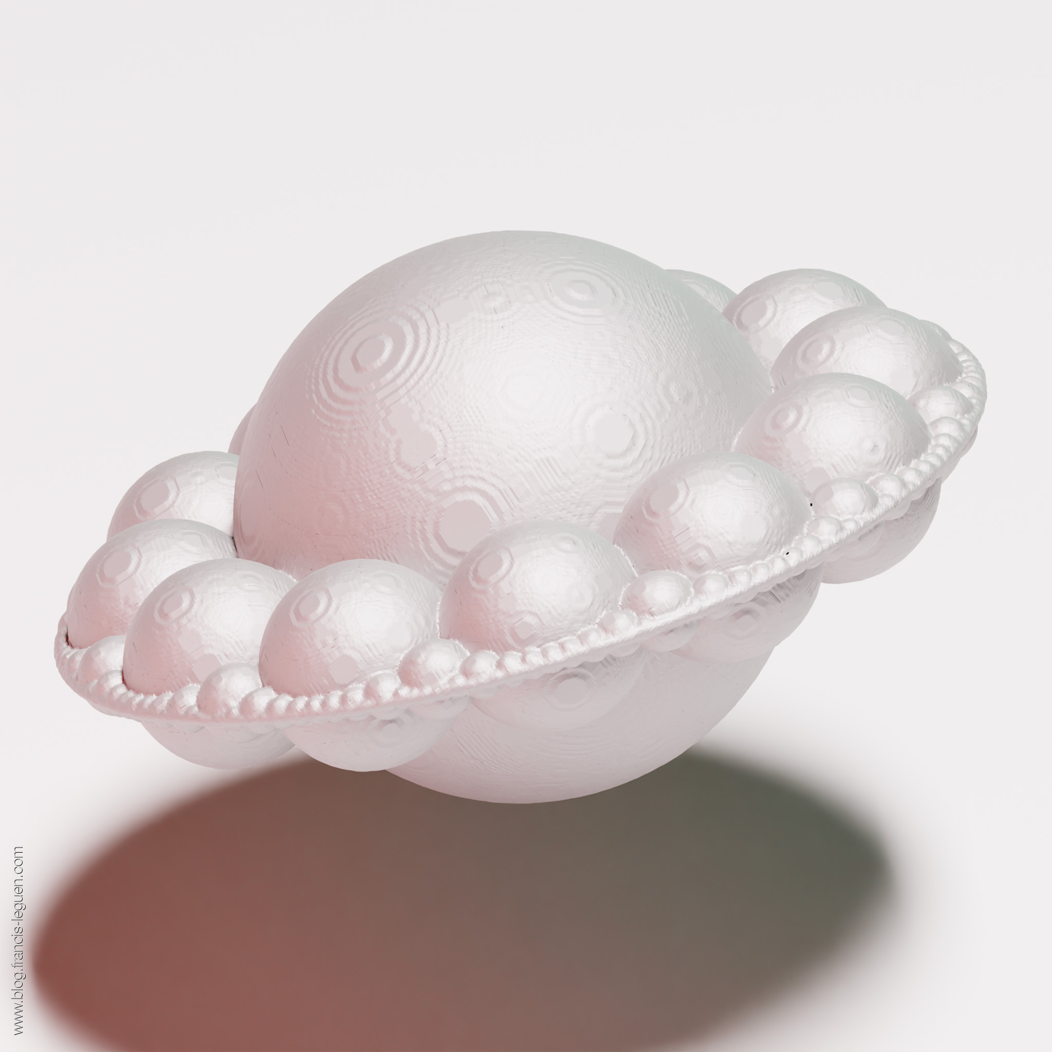 Exporter les fractales Incendia - 3D - maillage, lumière, surface