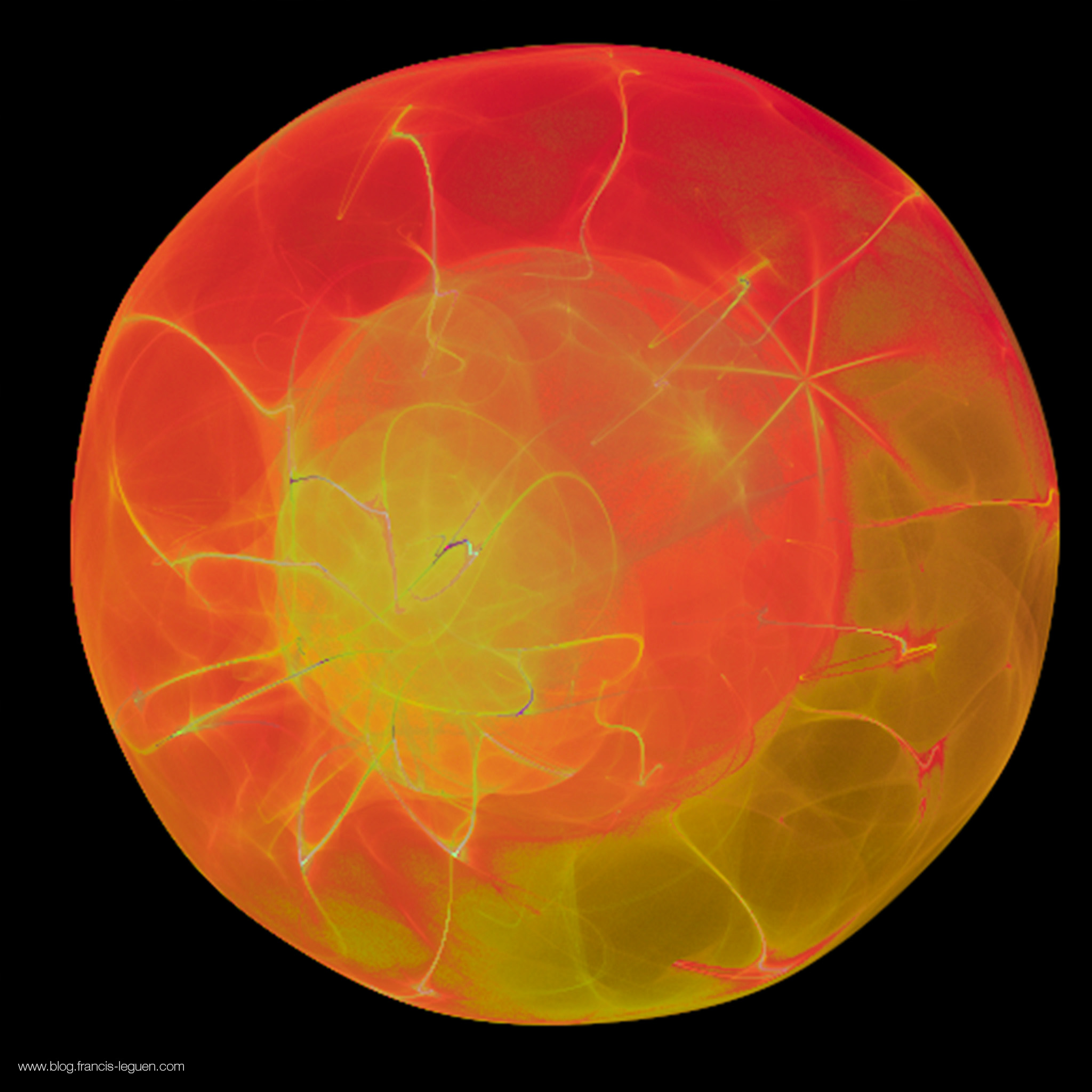 Fractales : Incendia Next - Fractales - spirales, organique, mandelbrot