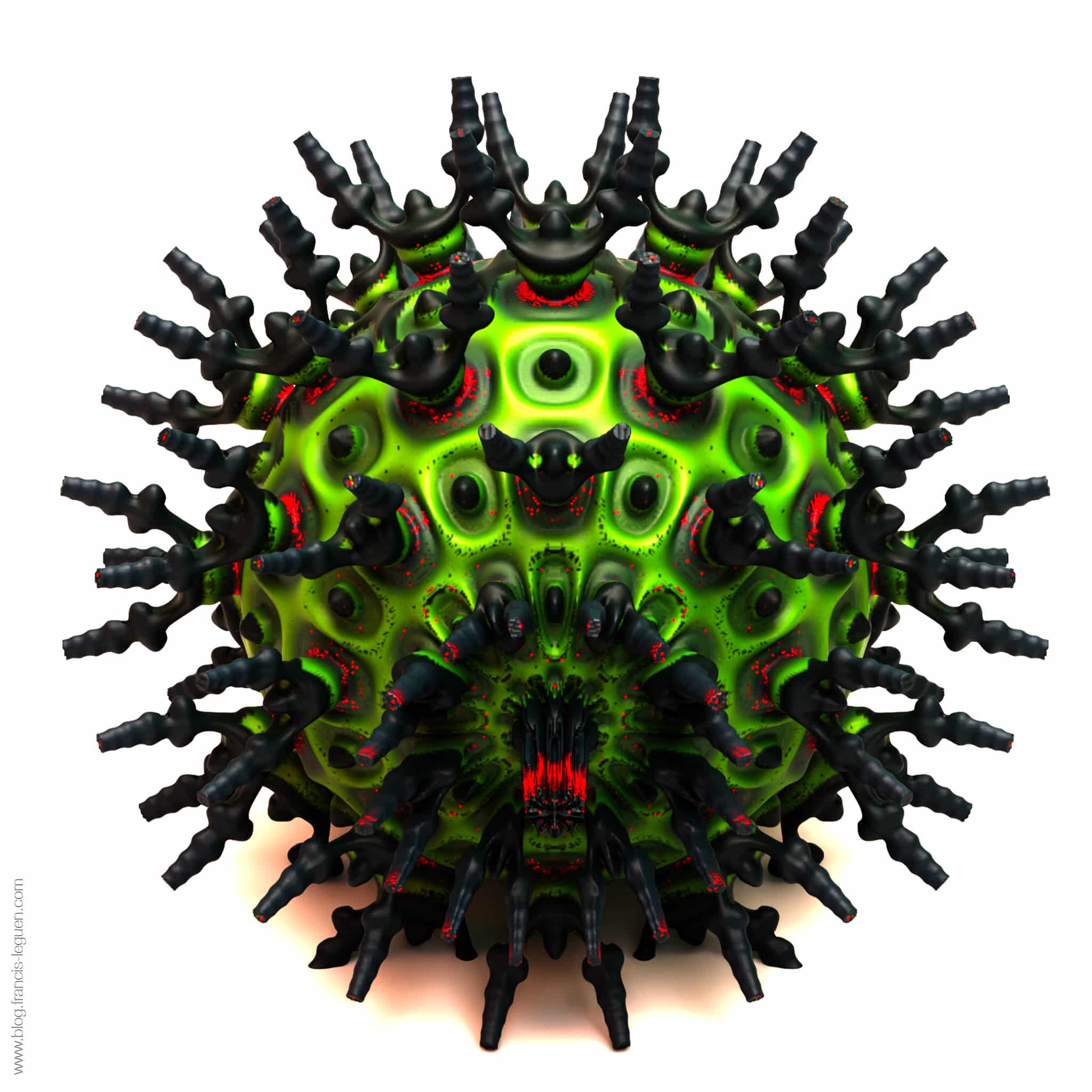 Exporter les fractales de Mandelbulb3D avec BulbTracer 2 - 3D - maillage, texture, lumière