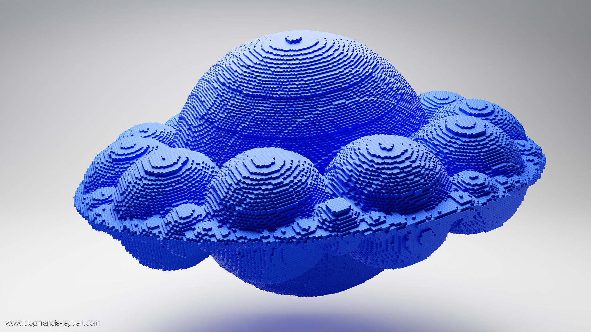 Tous Lego dans Blender - 3D - maillage, texture, rotation