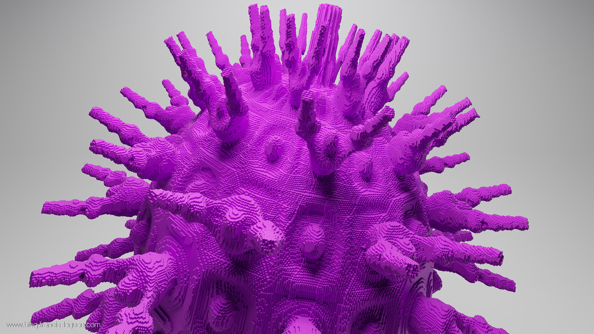 Tous Lego dans Blender - 3D - maillage, texture, rotation