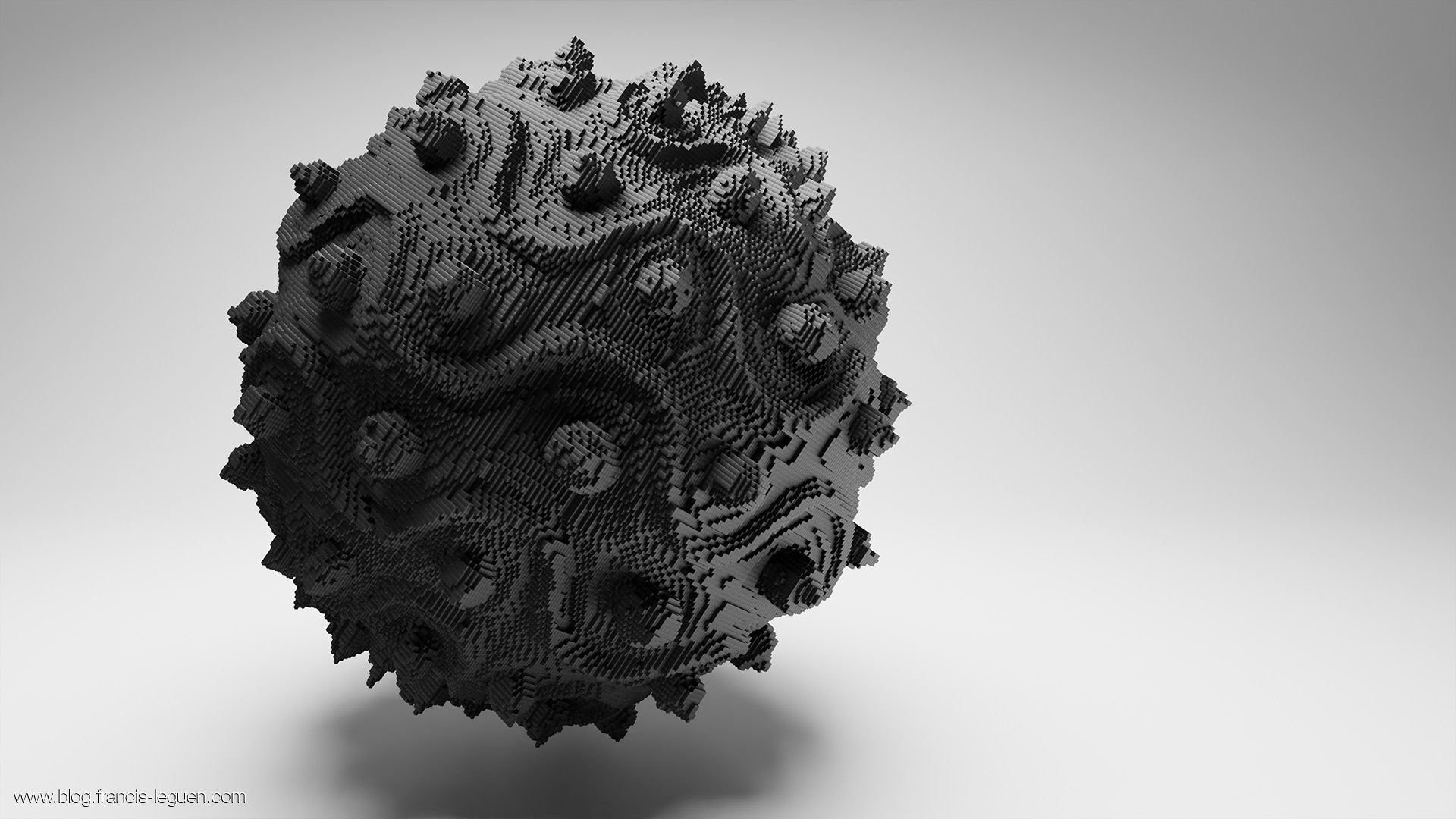 Tous Lego dans Blender - 3D - maillage, texture, rotation
