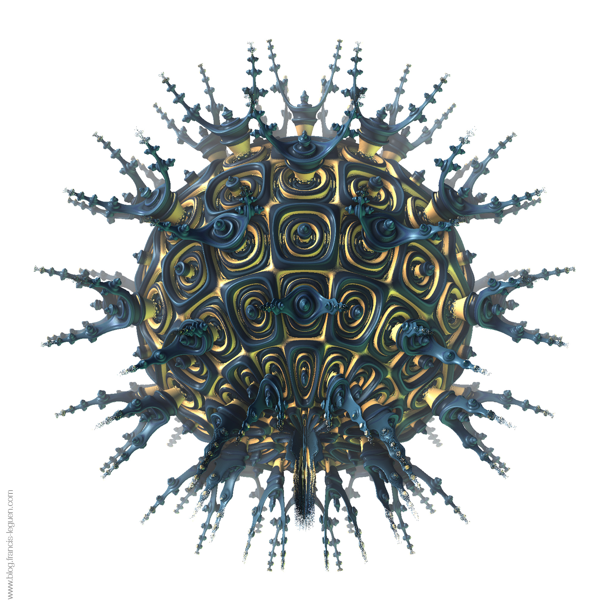 Exporter les fractales de Mandelbulb3D avec BulbTracer 2 - 3D - maillage, texture, lumière