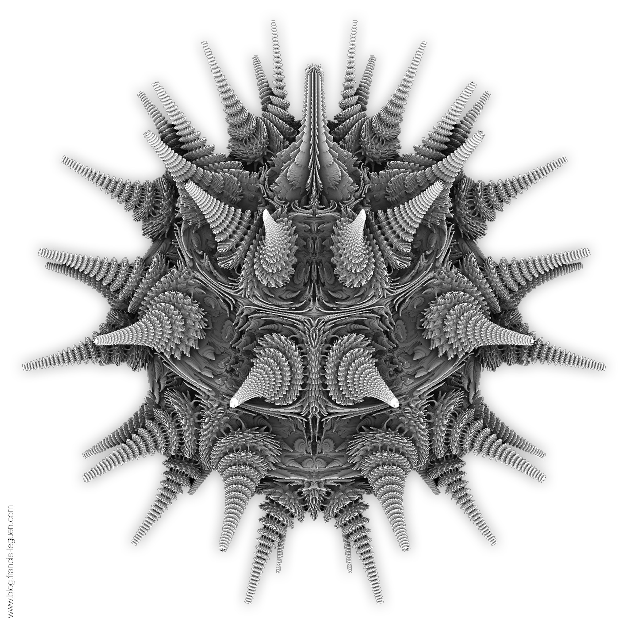 Exporter les fractales de Mandelbulb3D avec BulbTracer 2 - 3D - maillage, texture, lumière
