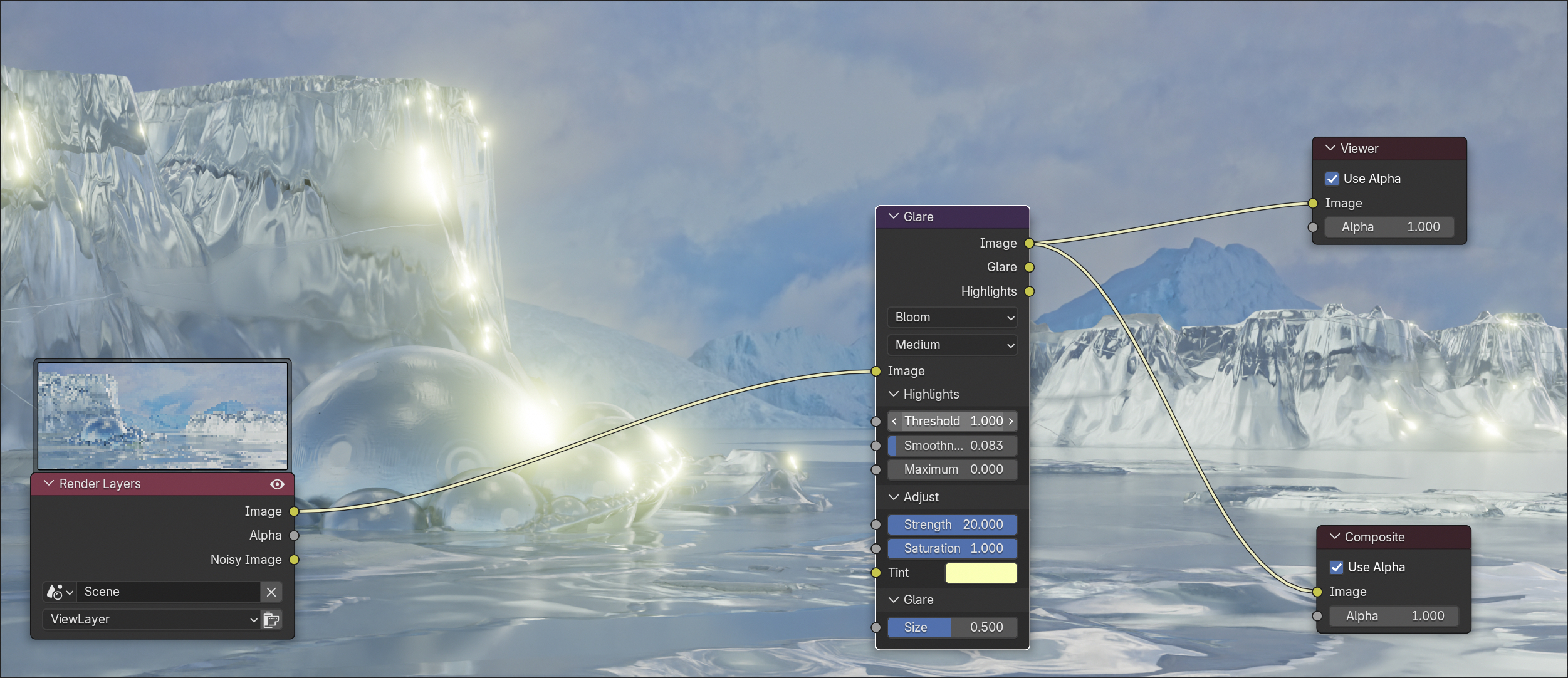 Blender : Compositor et Paint Filter - 3D - rendu, profondeur, texture