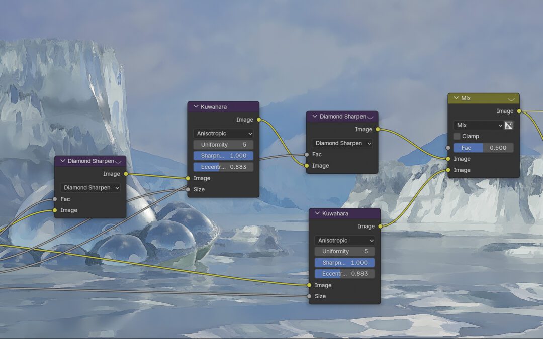Blender : Compositor et Paint Filter