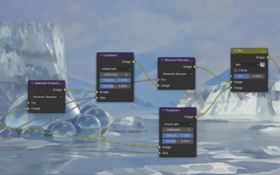 Blender : Compositor et Paint Filter