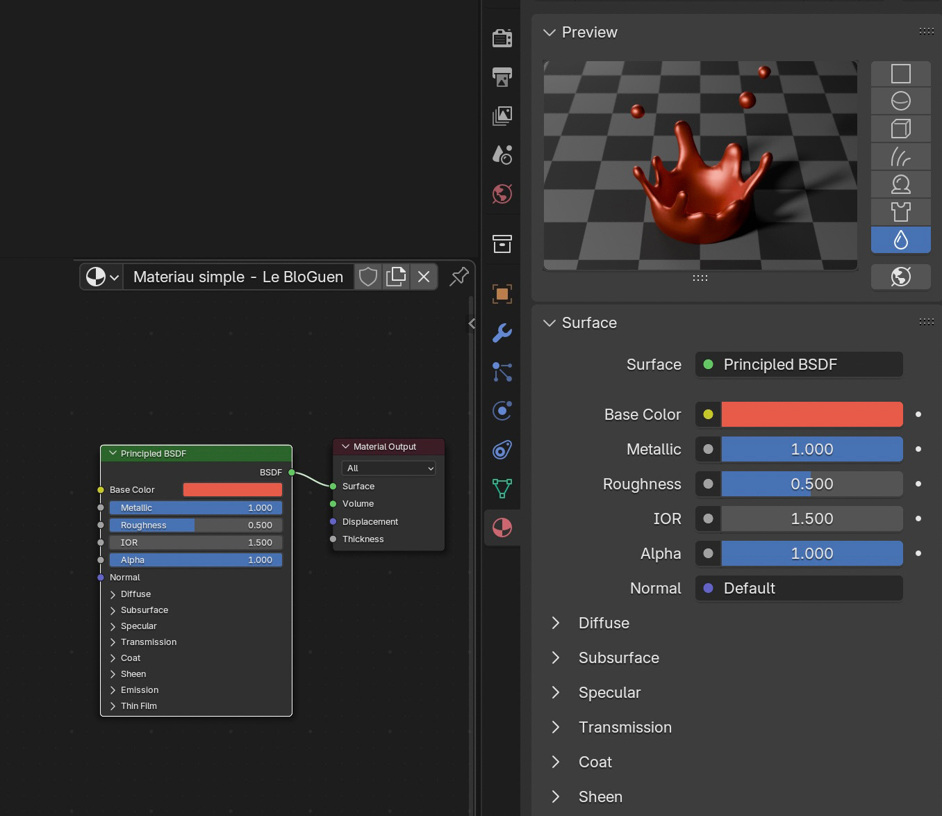 Les textures dans Blender - 3D - 3D, volume, texture