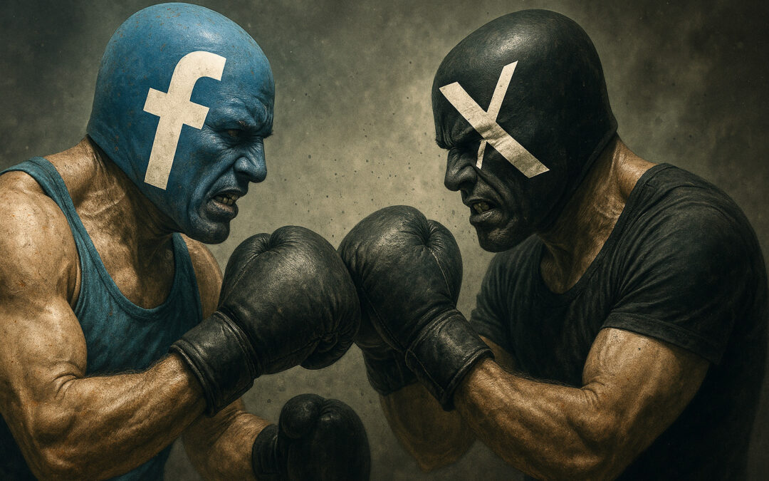 Réseaux sociaux : Facebook ou X ?