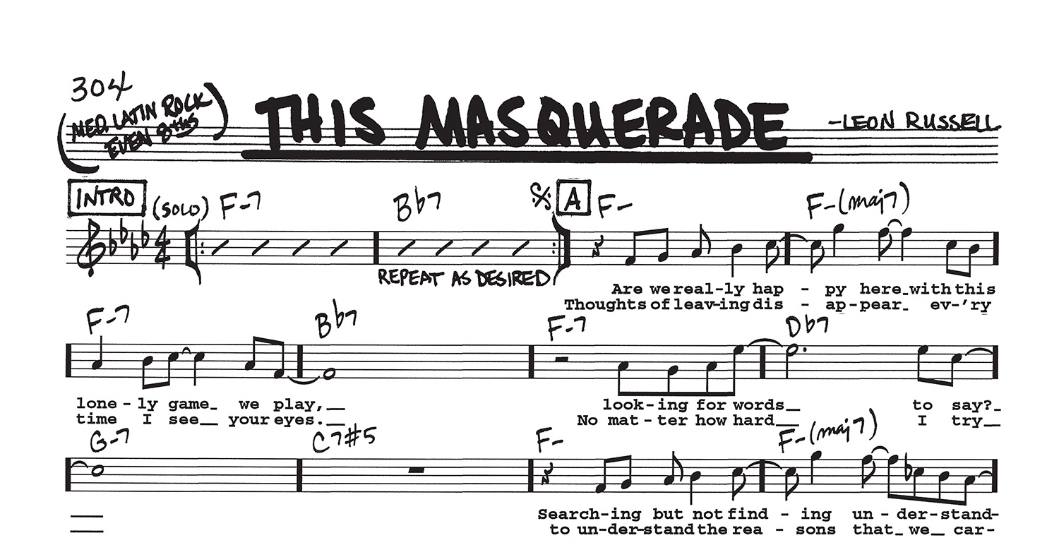 Partition "This Masquerade"