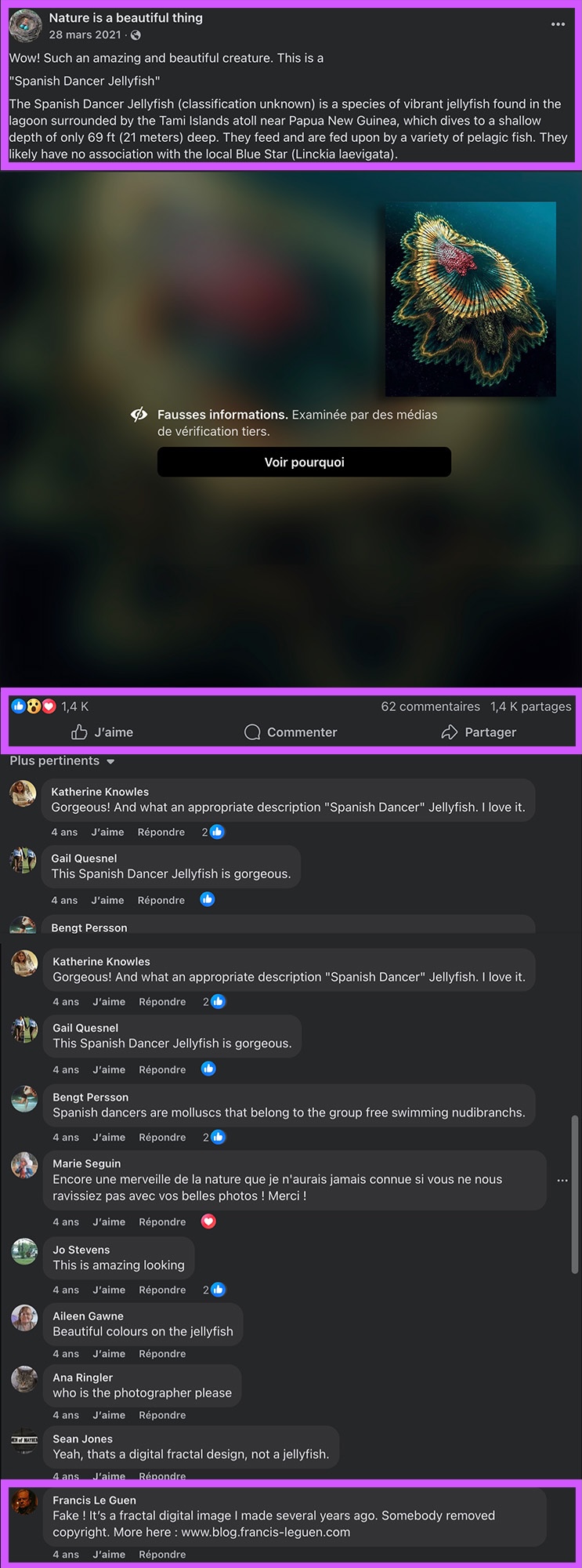 violation de droit d'auteur