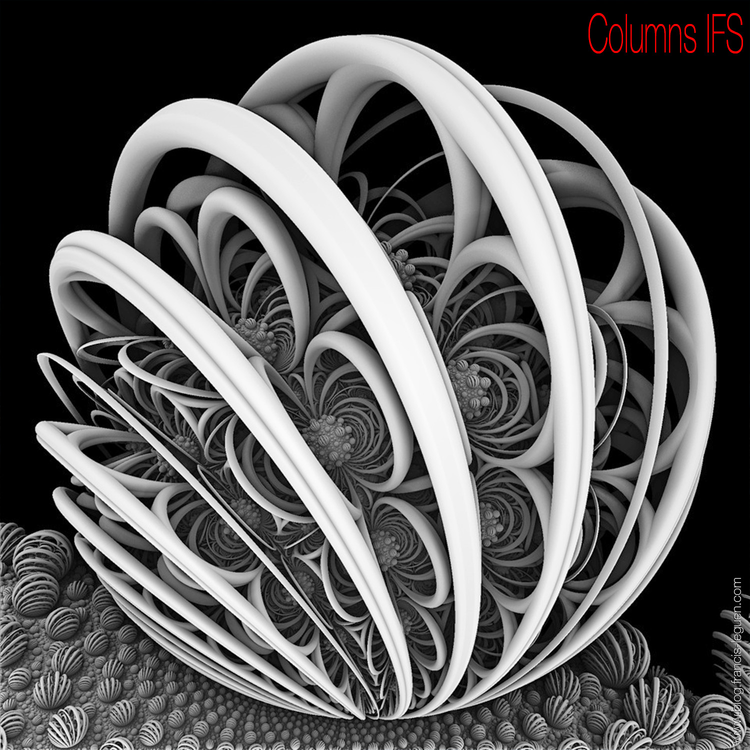Fractale. Mandelbulb3D