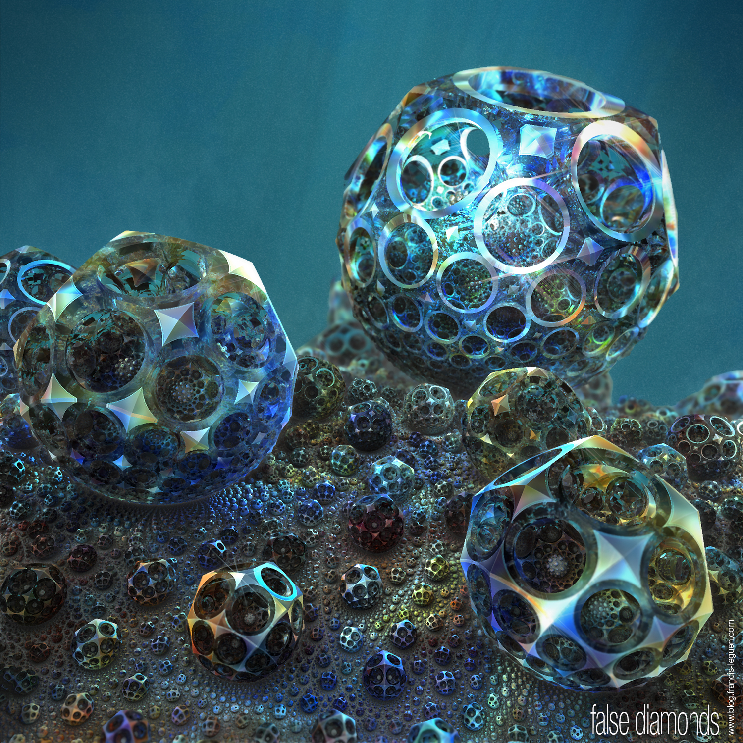 Tableaux fractals : Comment j'ai imaginé Abalone ? - Boutique fractale - art mural, tableau, coloré