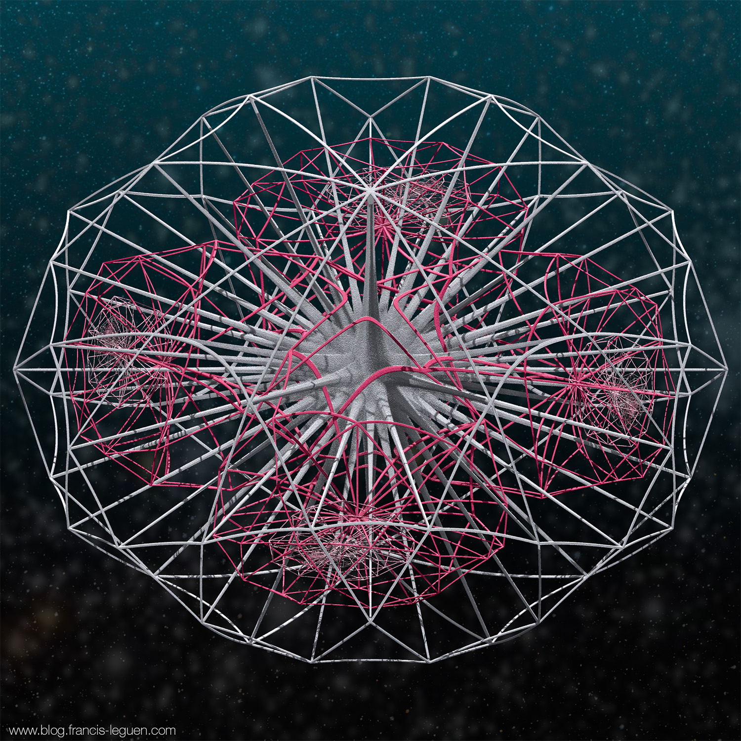 JWildfire : Les solides d'Archimède - organique, mandelbrot, mathématiques