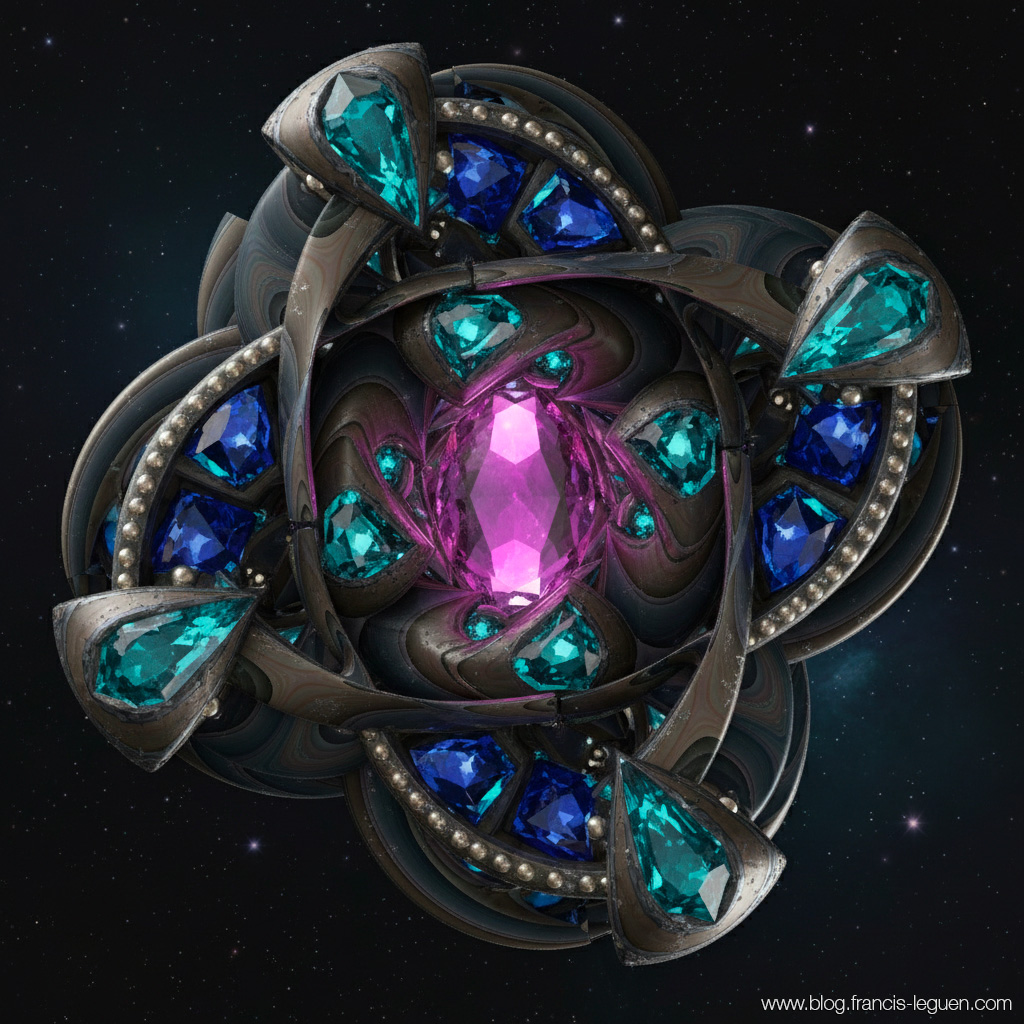 Fractales et IA - ensemble, organique, fractale