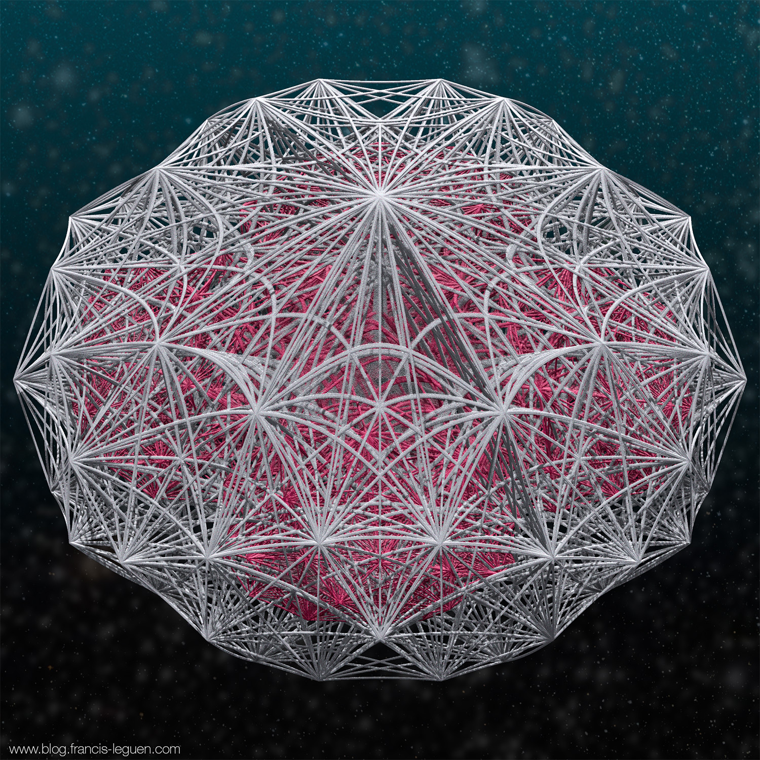 JWildfire : Les solides d'Archimède - organique, mandelbrot, mathématiques