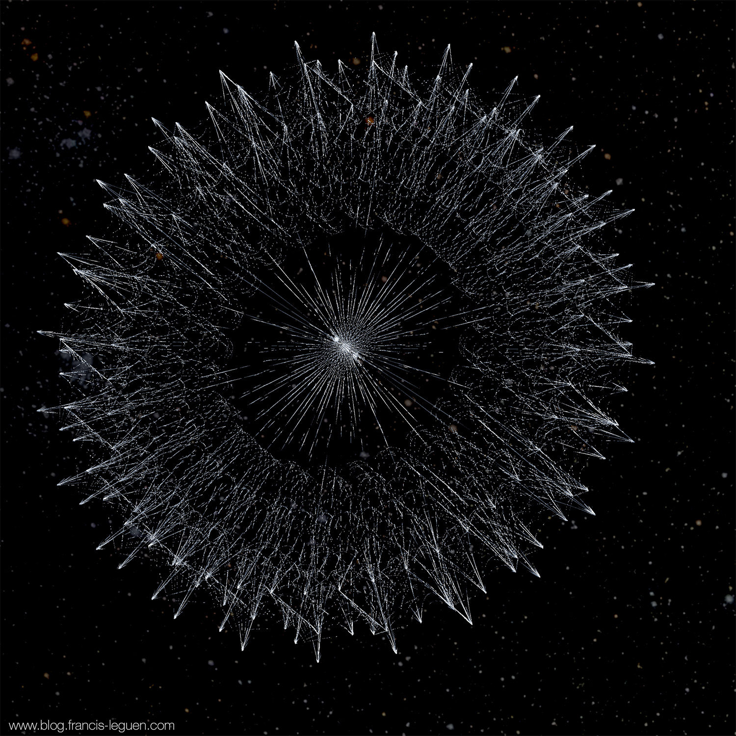 JWildfire : Les solides d'Archimède - organique, mandelbrot, mathématiques