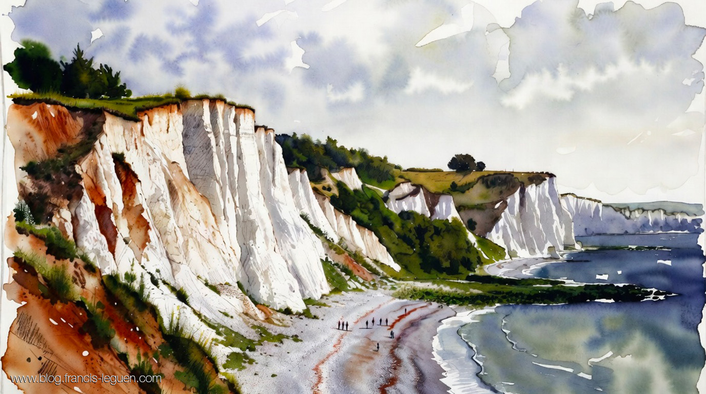 Chemin des falaises - Jennifer Richard - Livres