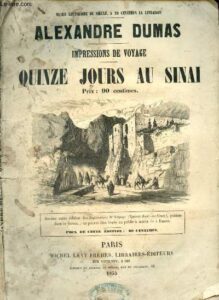 Impressions de voyage au Sinaï - Alexandre Dumas
