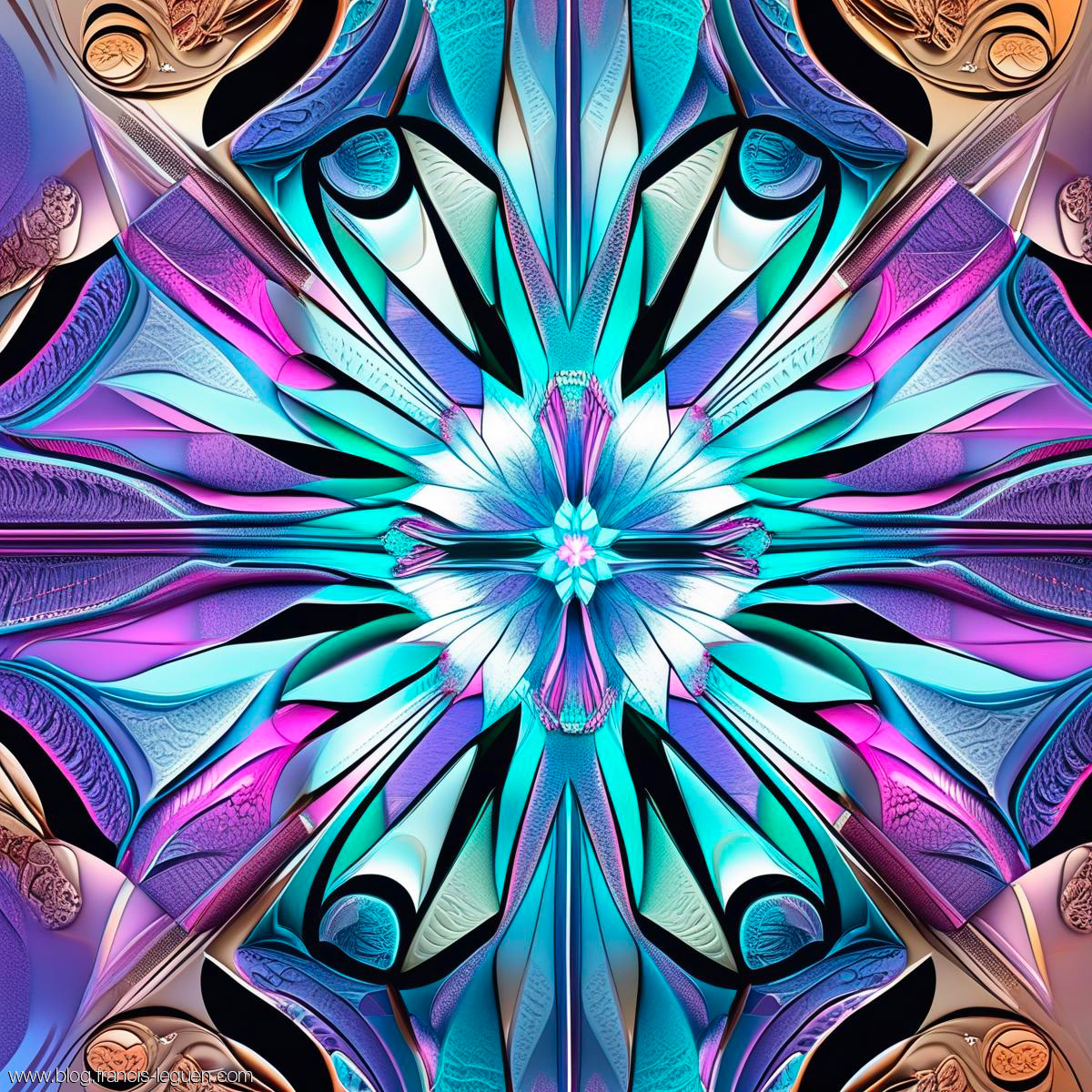Weavy : le meilleur de l'IA ? - ensemble, motifs abstraits, infini