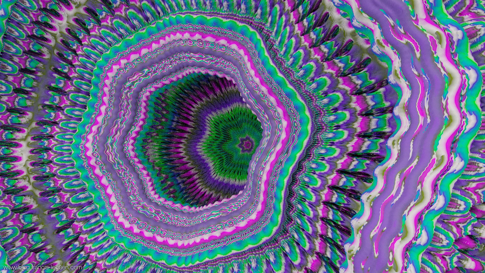 MandelBro3D : Des fractales multidimensionnelles dans JWildfire Swan - répétition, ensemble, mathématiques