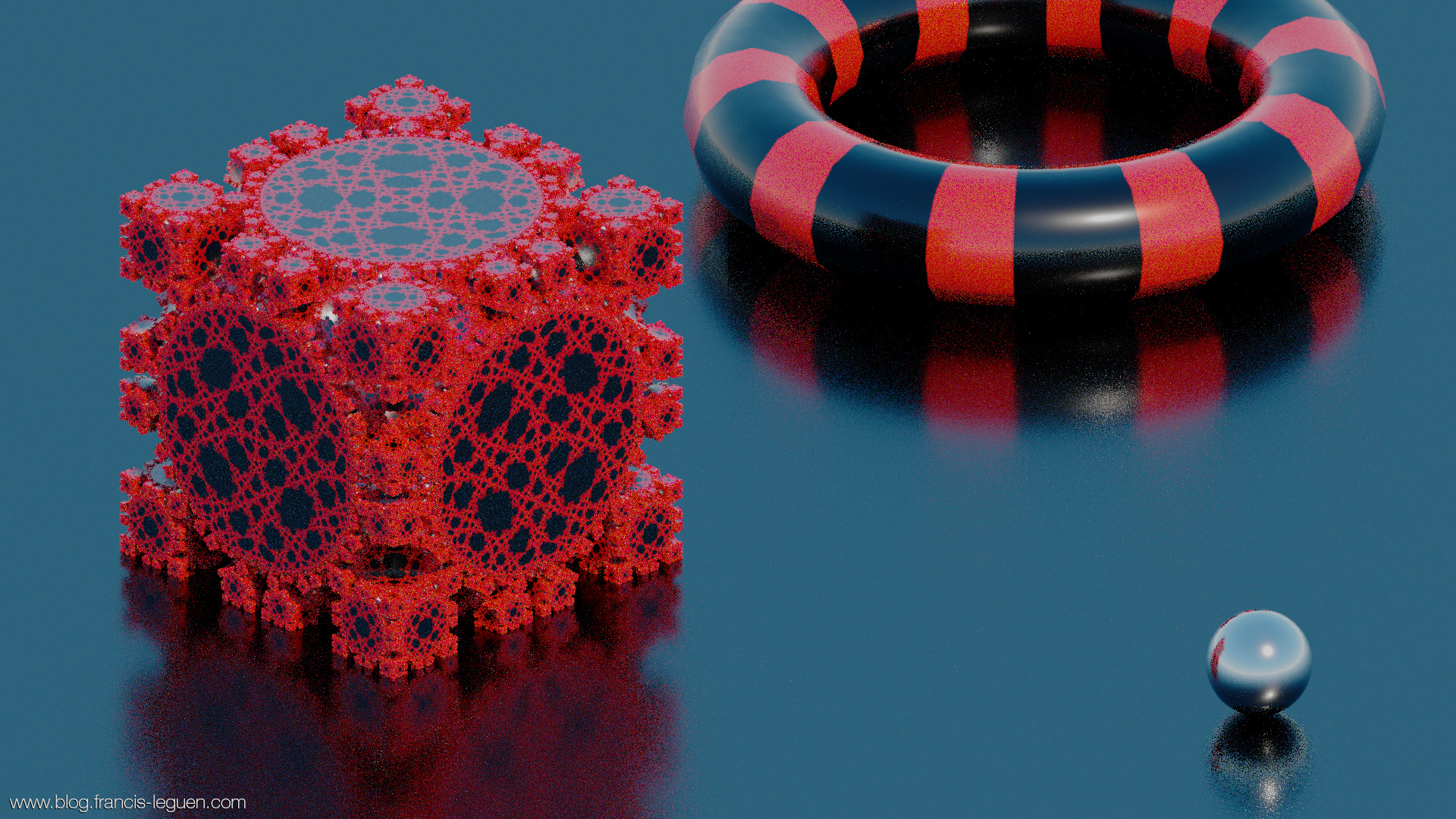 Octane et VRay gratuits pour Blender - surface, perspective, 3D