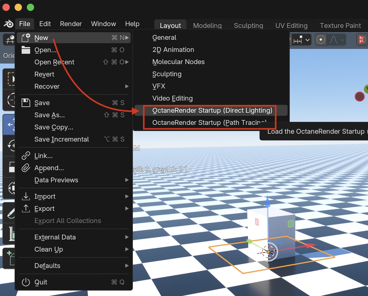 Octane et VRay gratuits pour Blender - surface, perspective, 3D