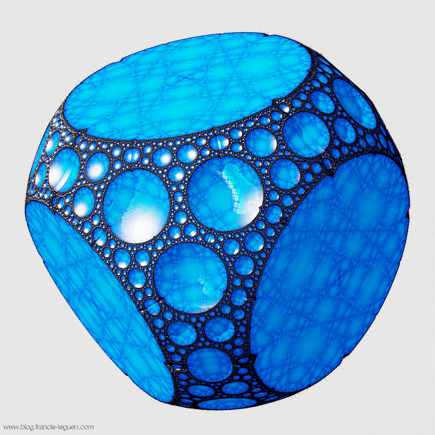 MandelBro3D : Des fractales multidimensionnelles dans JWildfire Swan - répétition, ensemble, mathématiques