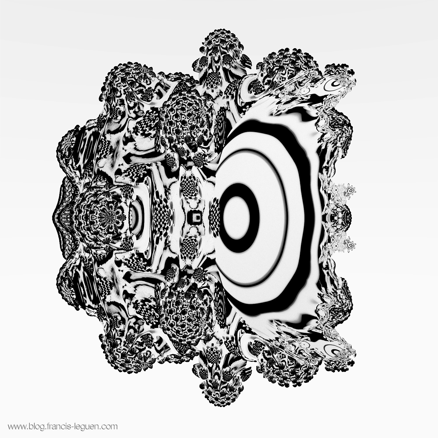 MandelBro3D : Des fractales multidimensionnelles dans JWildfire Swan - répétition, ensemble, mathématiques