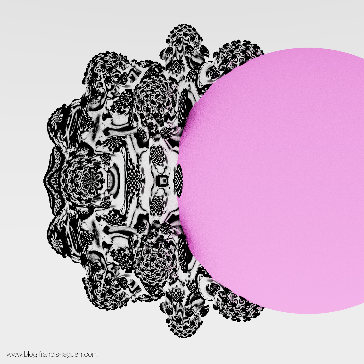 MandelBro3D : Des fractales multidimensionnelles dans JWildfire Swan - répétition, ensemble, mathématiques