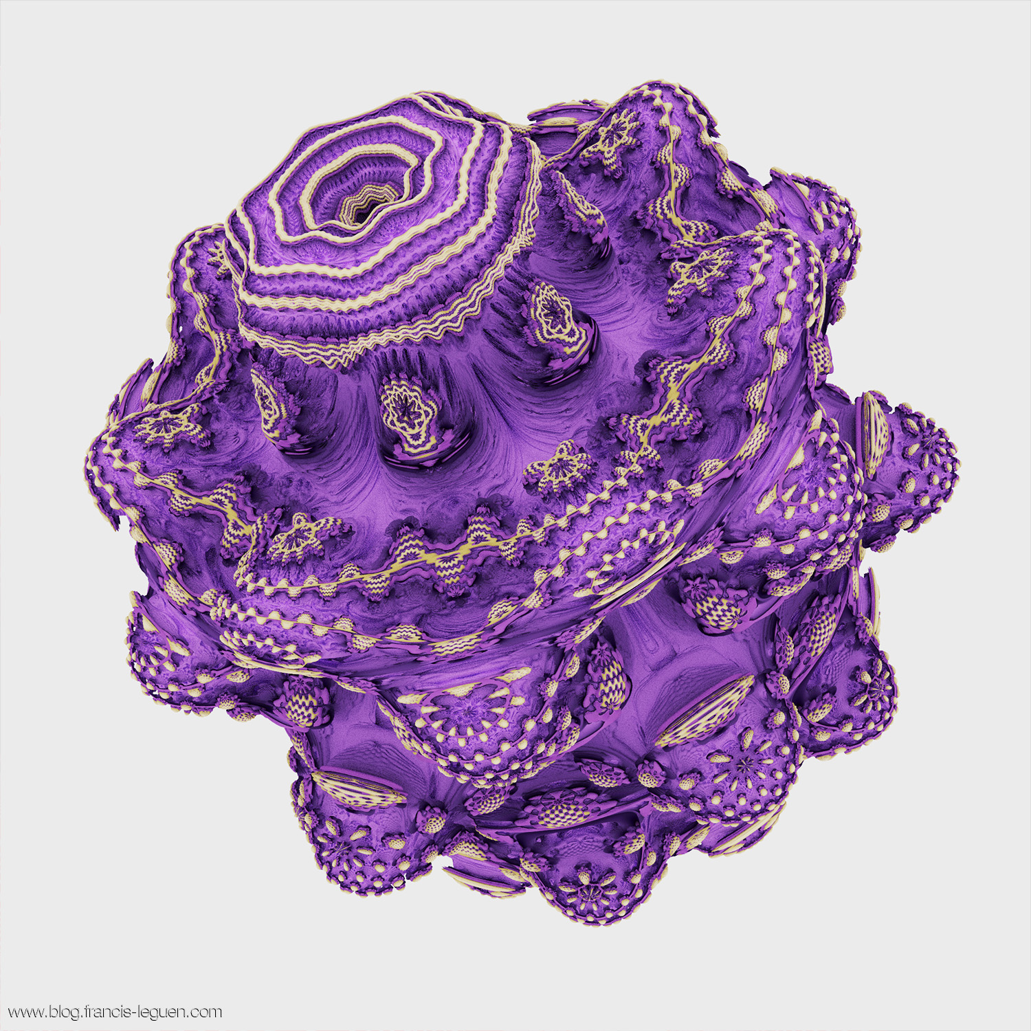 MandelBro3D : Des fractales multidimensionnelles dans JWildfire Swan - répétition, ensemble, mathématiques
