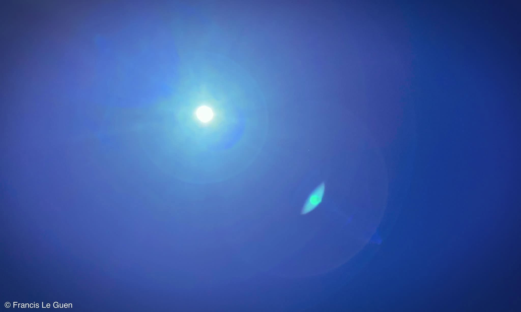 Choses vues. Juin 2026 soleil ciel bleu