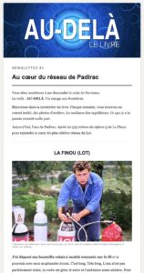 Au-Delà : mon prochain livre